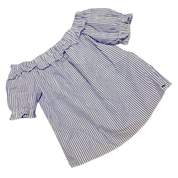 Vineyard Vines for Target Striped Off the Shoulder Top - Picture 1 of 5